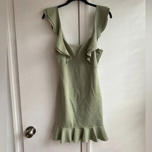 South moon under sage green dress size medium